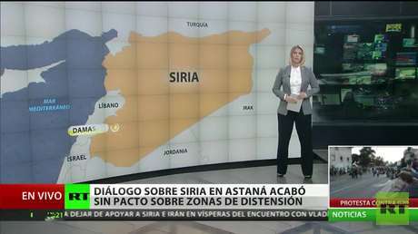 Las conversaciones sobre Siria en Astaná acaba sin acuerdo sobre las zonas de distensión