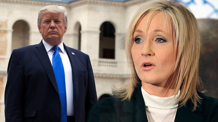 J.K. Rowling se disculpa por acusar erróneamente a Trump de ignorar a un niño discapacitado