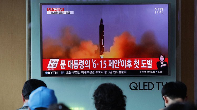 La ubicación inesperada del último lanzamiento del misil norcoreano alarma a EE.UU. y China