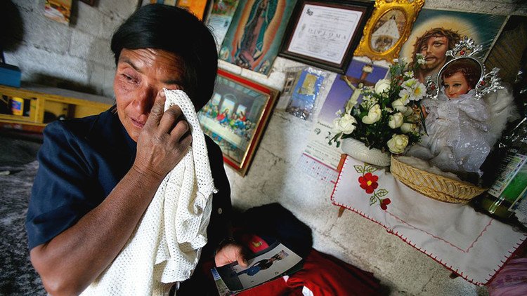 "En México dejan que la sociedad se desangre y viva en el luto más tremendo"