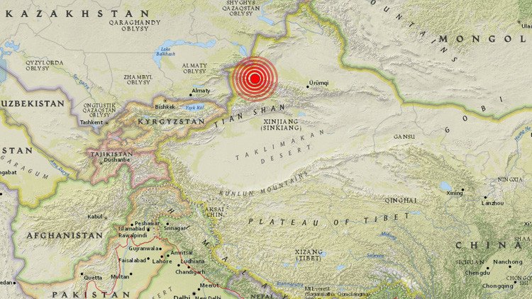 Un terremoto de magnitud 6,3 sacude el noroeste de China
