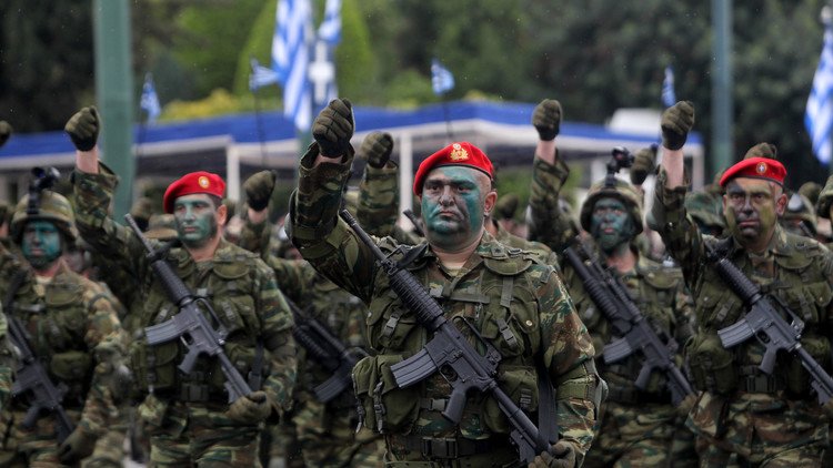 El Ejército de Grecia, preparado para un posible enfrentamiento con Turquía