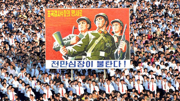 Casi 3,5 millones de norcoreanos están dispuestos a "tomar represalias contra EE.UU."