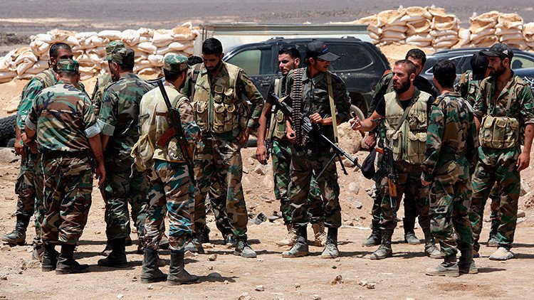 El Ejército sirio libera con el apoyo de Rusia el último bastión del EI en la provincia de Homs
