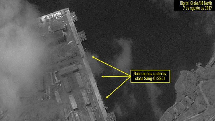 Corea del Norte podría preparar una prueba de submarinos lanzamisiles