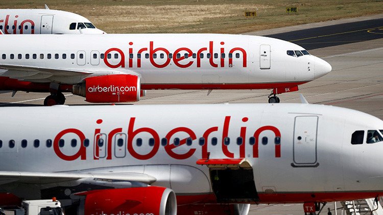 La segunda mayor aerolínea alemana Air Berlin inicia el proceso de quiebra