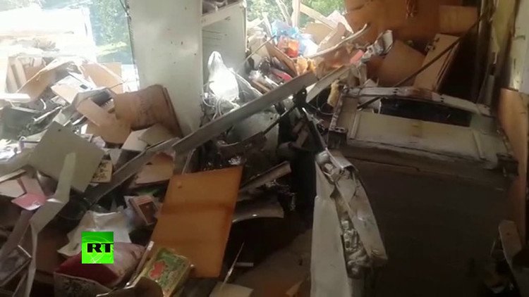 Video: Una explosión convierte en escombros un apartamento en el este de Rusia 