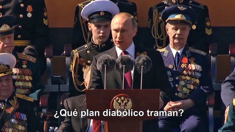 "¿Qué plan diabólico traman?": Se viraliza un discurso de Putin que nunca pronunció (VIDEO)