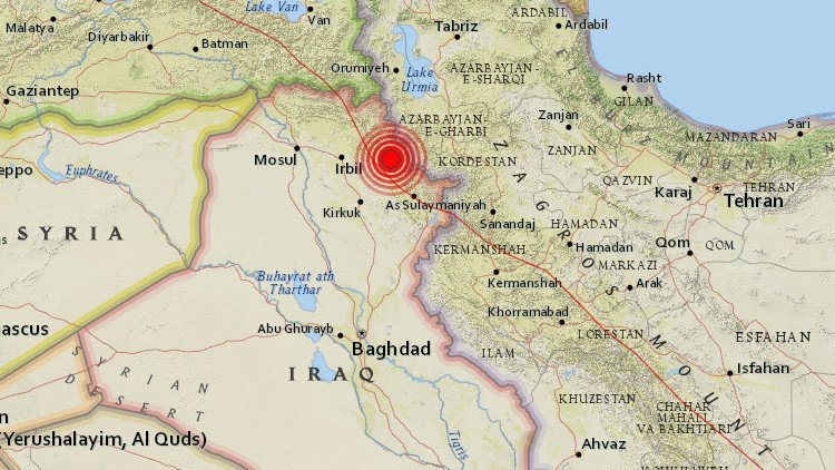 FOTOS: Un terremoto de magnitud 5,6 sacude Irak