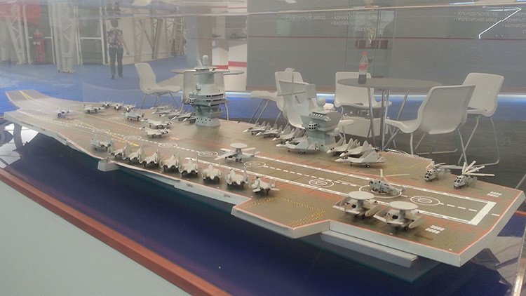 Rusia construirá un nuevo portaviones