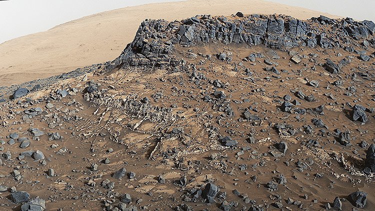 El Curiosity halla nueva evidencia acerca de la posibilidad de vida en Marte