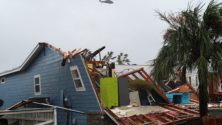 La devastación provocada por el huracán Harvey en su paso por Texas