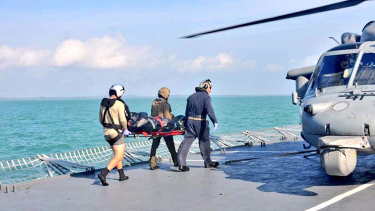 La Armada de EE.UU. recupera los restos de los 10 marinos desaparecidos tras la colisión en Singapur