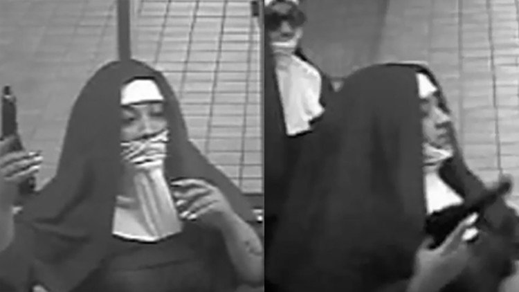 Armadas y peligrosas: El FBI busca a dos 'monjas' que asaltaron un banco