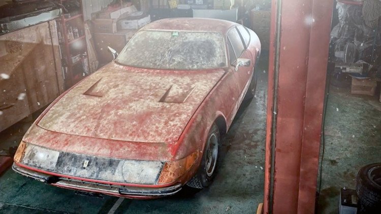 'Resucita' después de 40 años un Ferrari único que valdría más de 1.700.000 dólares (FOTOS)