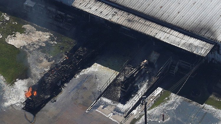Dos explosiones en una planta química cerca de Houston tras la tormenta Harvey