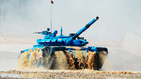Biatlón de tanques: La batalla final cierra los Juegos Militares Army 2017 en Rusia 