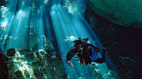 México: Hallan fósiles de la Edad de Hielo en una cueva submarina de Yucatán