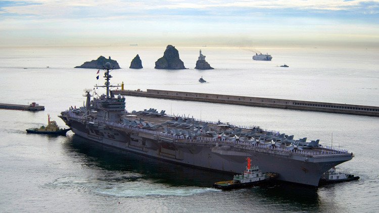 Seúl y Washington consideran el posible despliegue de un portaviones y bombarderos 