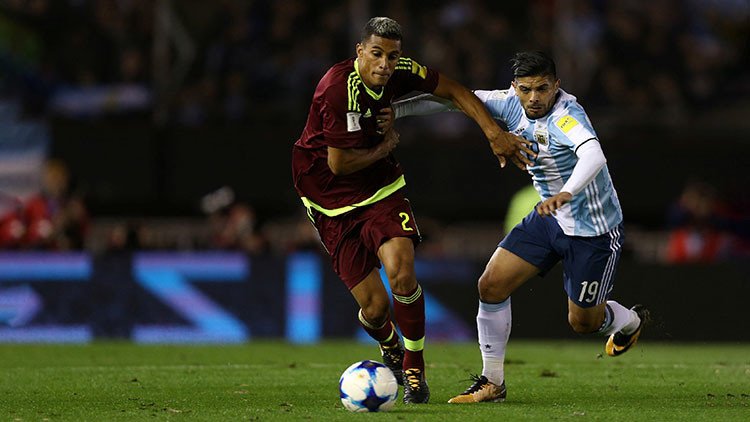 Argentina se complica la clasificación al Mundial de 2018 tras empatar con Venezuela