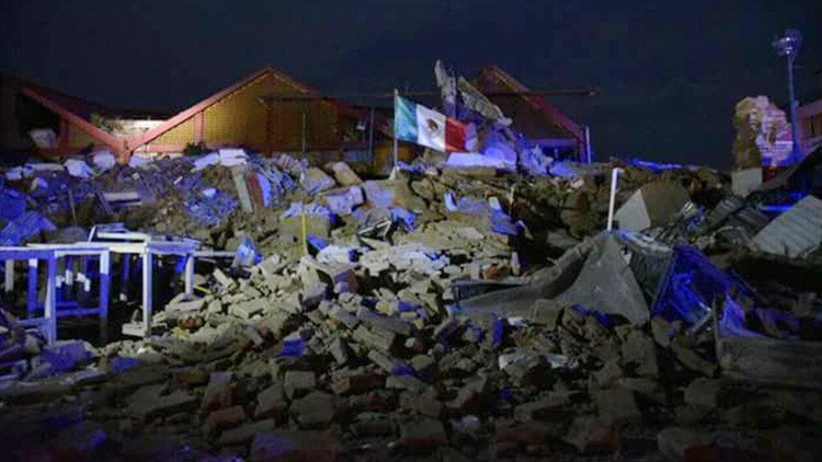 Imágenes del devastador terremoto en México de los lectores de RT de Oaxaca