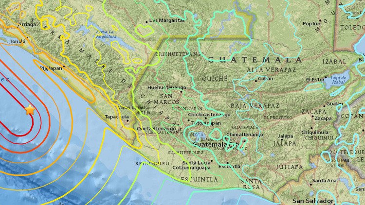 El terremoto de México alcanzó una magnitud de 7,7 en Guatemala