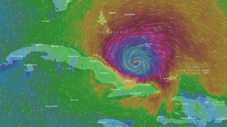 Olas de 5 metros: Irma se empieza a sentir en Cuba y Bahamas