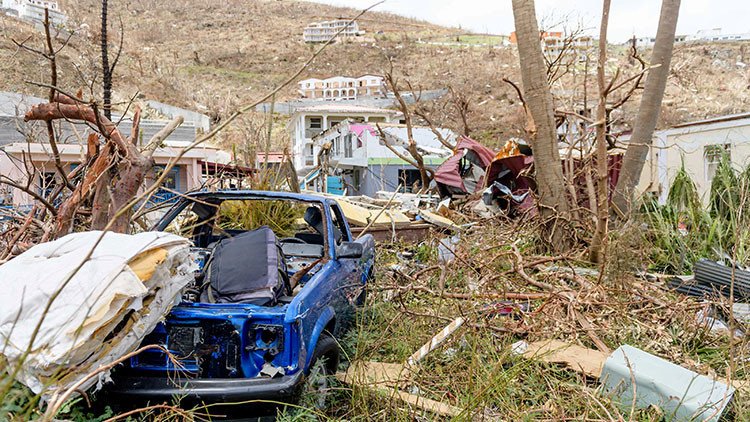 Varias islas caribeñas, "no aptas para vivir" tras el paso del huracán Irma