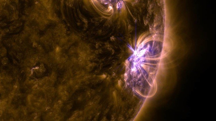 La tormenta magnética causada por la última llamarada solar, a punto de llegar a la Tierra 