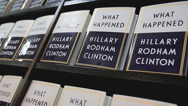 Con su nuevo libro, Hillary Clinton demuestra que "aún no sabe por qué perdió las elecciones"