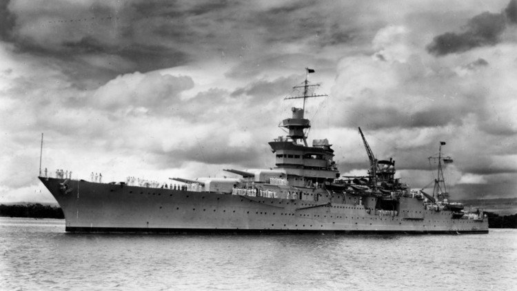 Imágenes inéditas: Así es el mítico crucero USS Indianapolis, que naufragó en 1945 