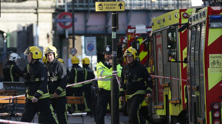 Testigos del estallido en Londres: "Una bola de fuego se vino hacia nosotros"