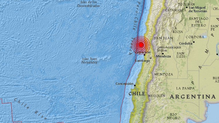 Un terremoto de 5,9 sacude Chile