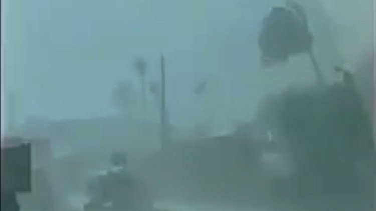 PRIMERAS IMÁGENES: El huracán María azota Dominica