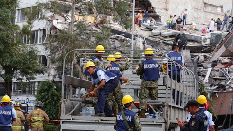 VIDEOS: El terremoto de Ciudad de Mexico, visto por un dron