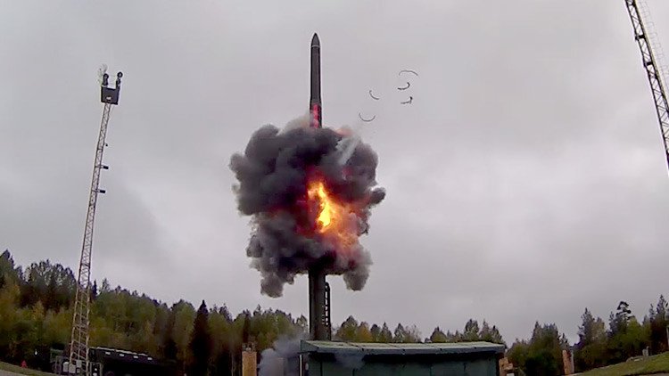 VIDEO: Momento exacto del lanzamiento del misil intercontinental ruso Yars