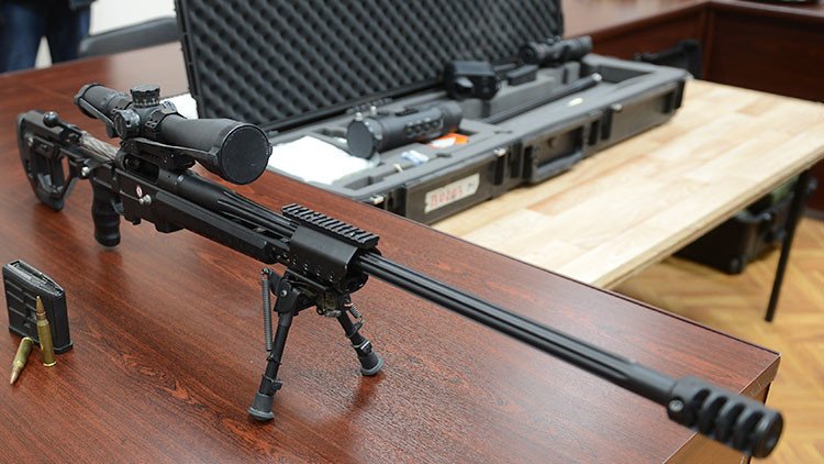 Los servicios secretos de Rusia incorporan el nuevo rifle para francotiradores Tóchnost