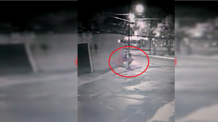 VIDEO: Una cámara de seguridad capta el intento de secuestro a una joven en México