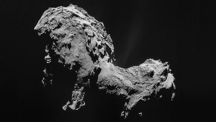 "Sorpresa inesperada": publican la última imagen del cometa Churyumov-Gerasimenko hecha por Rosetta