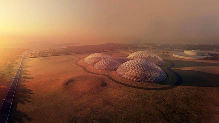 Así será la enorme ciudad 'marciana' en el desierto árabe (FOTOS)