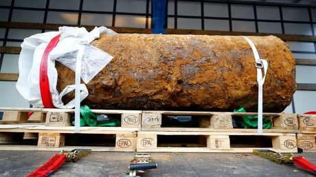 Unos 60.000 evacuados en Alemania por una gigantesca bomba de la Segunda Guerra Mundial (Fotos)