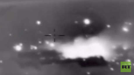 VIDEO: El bombardeo ruso contra los comandantes del Frente al Nusra en Siria