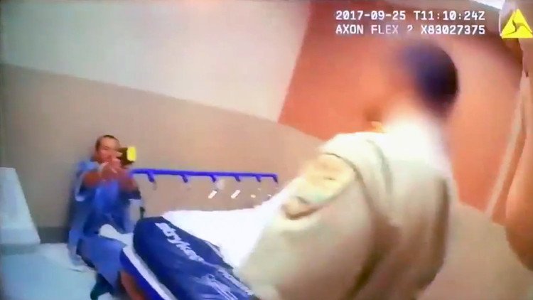 Un policía mata a un hombre en un hospital de Las Vegas (IMPACTANTE VIDEO)