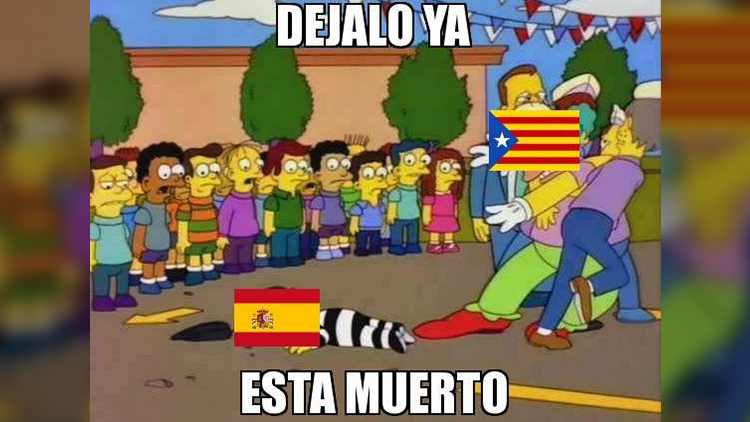 Los memes más creativos que dejó el referéndum catalán 