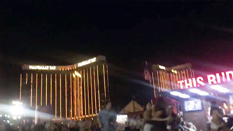 VIDEO: La gente huye despavorida de un tiroteo en un festival de música de Las Vegas
