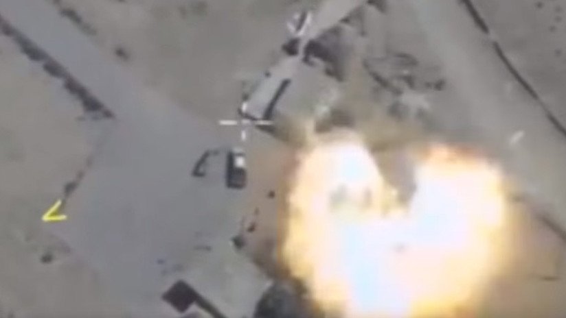 VIDEOS: Así ataca la Fuerza Aérea rusa blancos terroristas en Siria