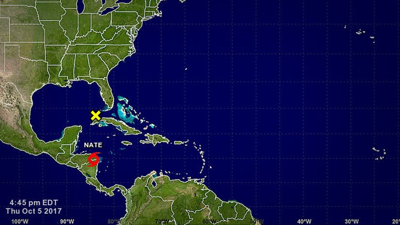 Florida declara estado de emergencia para 29 condados ante la proximidad de la tormenta Nate