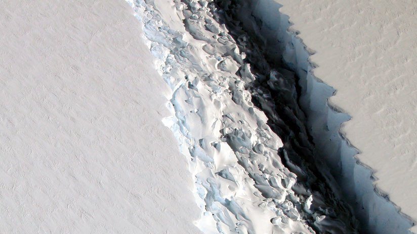 La ruptura de un iceberg desvela un ecosistema oculto durante más de cien mil años
