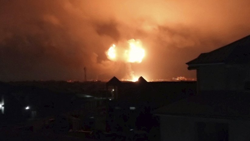 La tremenda explosión de una gasolinera deja varios muertos en Ghana (VIDEO)