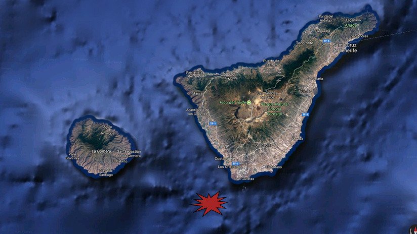 España: Terremoto de magnitud 4,0 sacude la isla de Tenerife